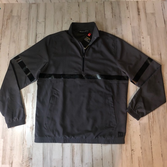 Under Armour Men’s Zip Windbreaker Perform Jacket - Picture 3 of 4
